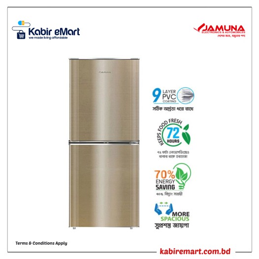 JR-UES632800 Glossy Shining Copper Golden Jamuna Refrigerator