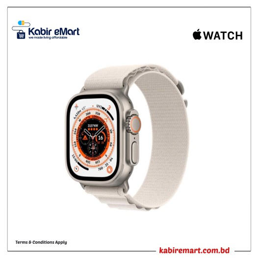Apple Watch Ultra 49mm Titanium Case GPS + Cellular Alpine Loop (M/L)
