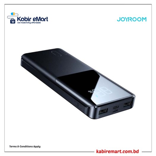 JOYROOM JR-QP191 10000mAh 22.5W LED Display Monitoring Power Bank