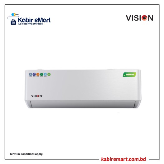 Vision 1.5 Ton Split Type AC 1.5 Ton-BPCI Inverter 3D Pro