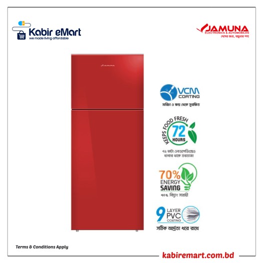 JE-250L VCM Maroon Jell  Jamuna Refrigerator