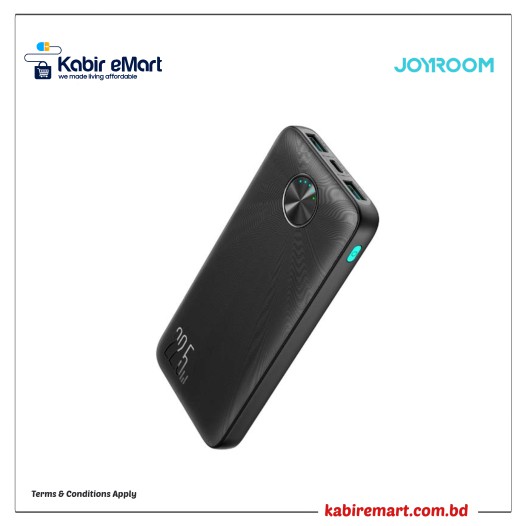 JOYROOM JR-PBF15 22.5W LED Fast Charging Power Bank 10000mAh