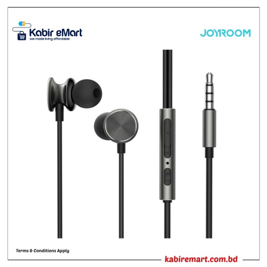 Joyroom JR-EW03 Wired Series In-Ear Metal Wired Earbuds