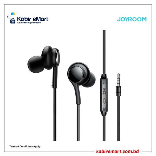 Joyroom JR-EW02 Wired Series In-Ear Wired Earbuds