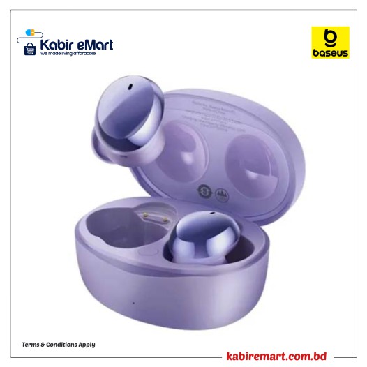 Baseus E2 True Wireless Earphones Bowie Purple