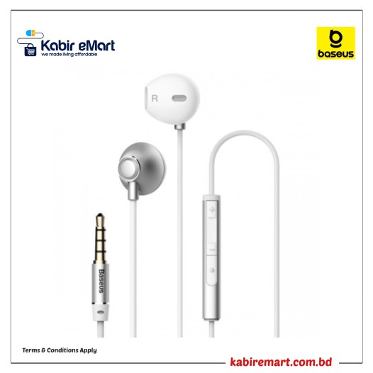 Baseus Encok H06 3.5mm Ear Phone (Single Port)