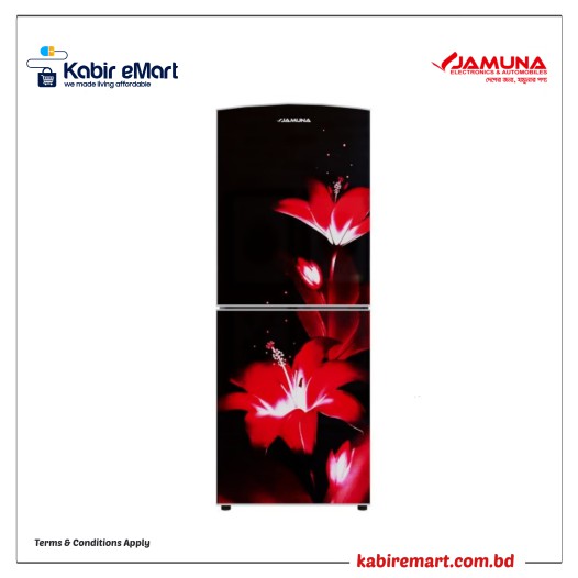 JE-XXB-US52B8JF-QD Red Rosa Sinensis Jamuna Refrigerator