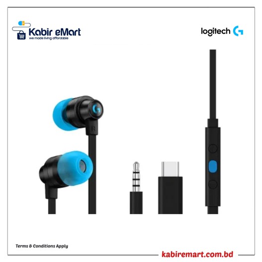 Logitech G333 In-Ear Gaming Earphone