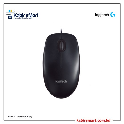 Logitech M90 USB Contoured Shape MOUSE