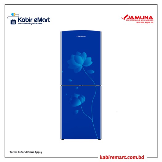 JR-UES632900 CD Blue Lily Leaf Jamuna Refrigerator