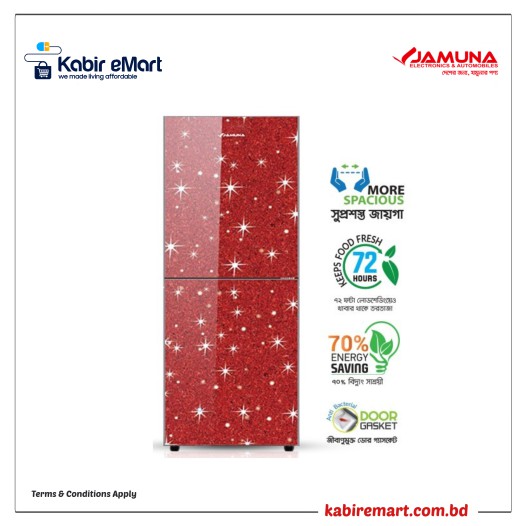 JR-LES632800 CD Glittery Star Jamuna Refrigerator