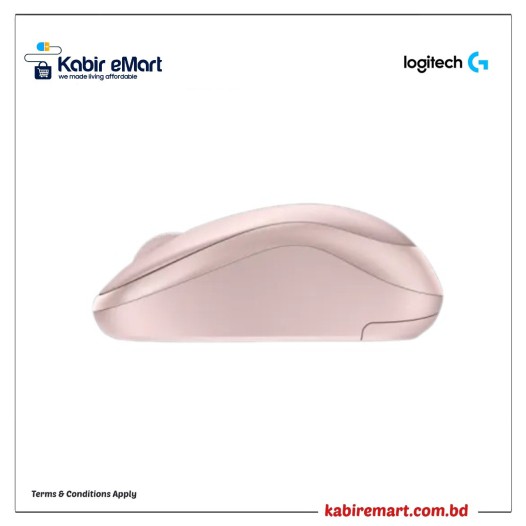Logitech M240 Silent Bluetooth Mouse Rose