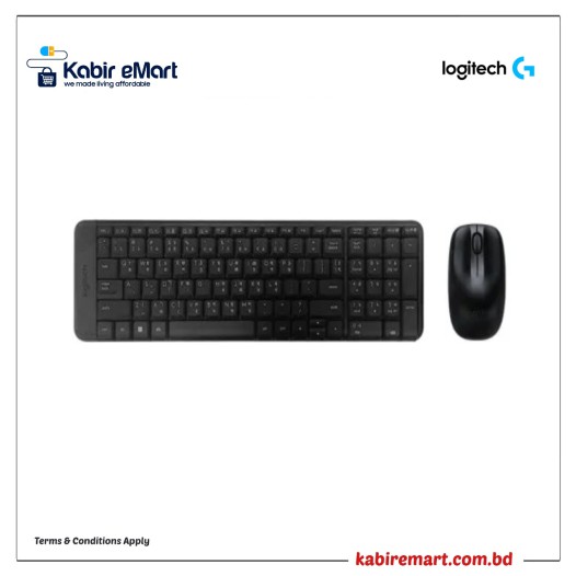 Logitech MK220 Wireless Keyboard & Mouse Combo With Bangla Front