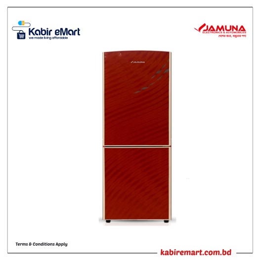 JE-208L CD Maroon Stripe Jamuna Refrigerator