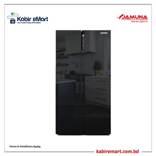 JS-SBS-9S5G800-CD Black Jamuna Refrigerator