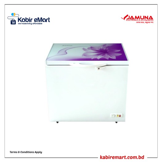 JE-220L-CD White Sun Flower (Freezer) Jamuna