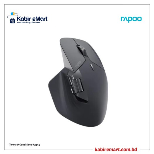 Rapoo MT760 Mini Rechargeable Tri-mode Wireless Mouse