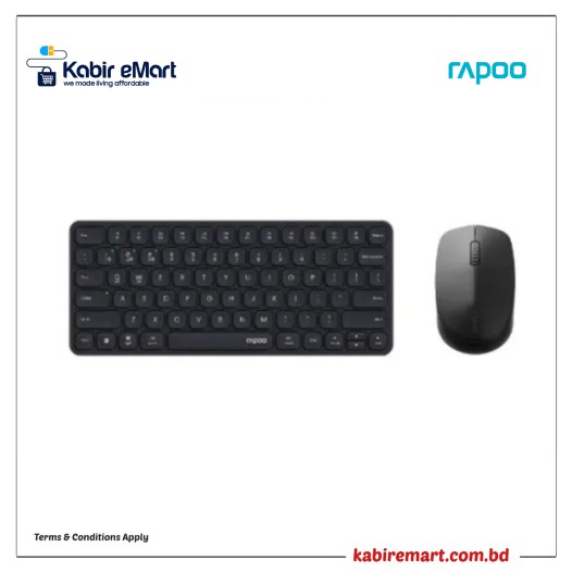 Rapoo 9010M Multi-Mode Wireless Keyboard and Mouse Combo