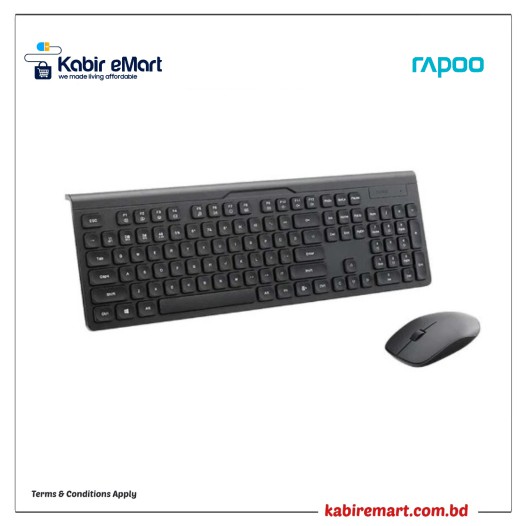 Rapoo MK270 Dual Mode Bluetooth Keyboard & Mouse Combo