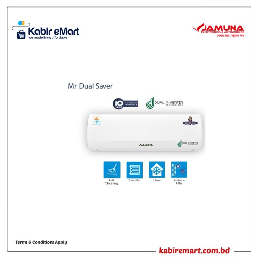 JEDH-24DUAL SAVER-2Ton (DUAL INVERTER, VOICE CONTROL, HOT&COOL) Jamuna Air Conditioner