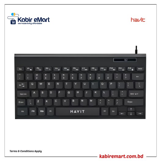 HAVIT KB224 USB Mini Keyboard