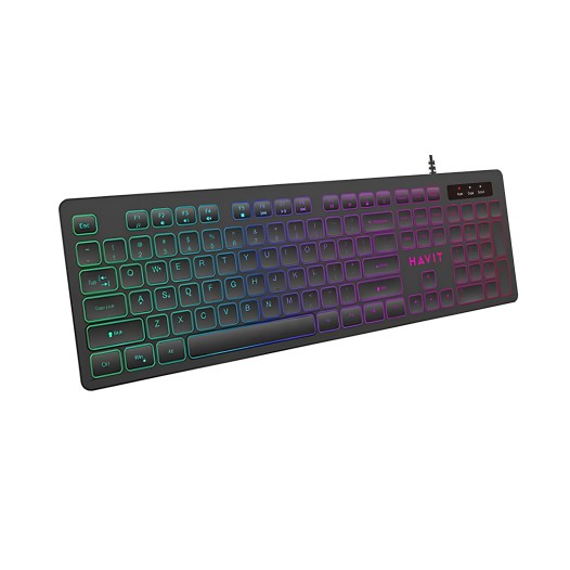 HAVIT KB660L USB Multi-function Backlit Keyboard