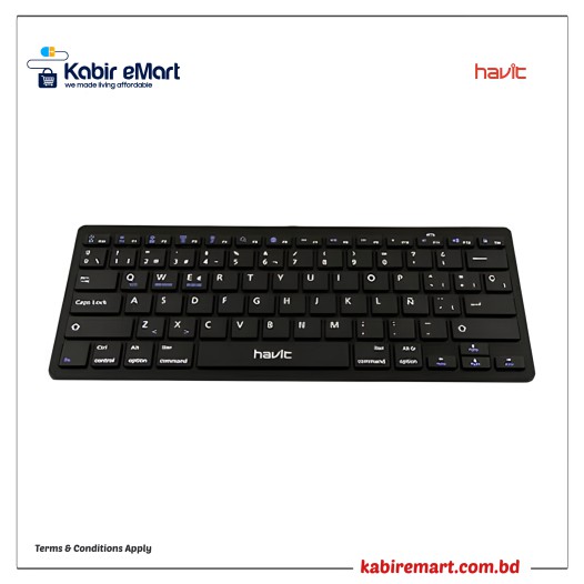 Havit HV-KB220BT Bluetooth Mini Keyboard
