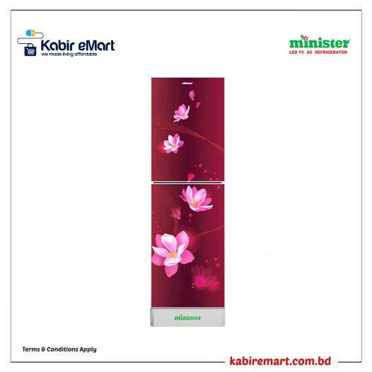 MINISTER M-306 RED BEGUNIA Minister Refrigerator