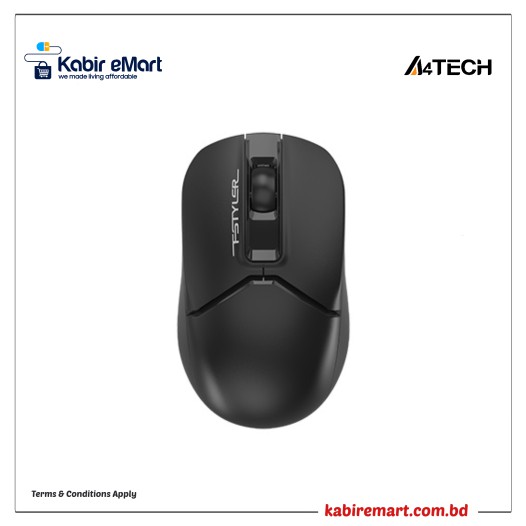 A4TECH FB12 Fstyler Dual Mode Bluetooth & 2.4GHz Wireless Mouse