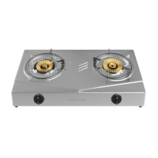 Jamuna Gas Stove JGS-NB12SS LPG/NG (Brass Burner)