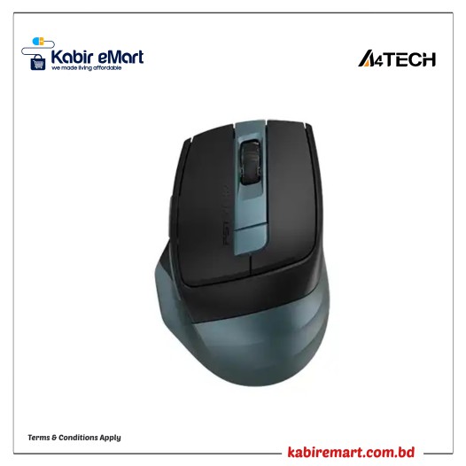 A4TECH FB35CS Fstyler Dual Mode Silent Click Rechargeable Bluetooth Wireless Mouse