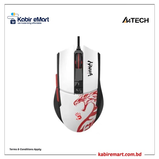 A4tech Bloody L65 Max Naraka RGB Wired Gaming Mouse