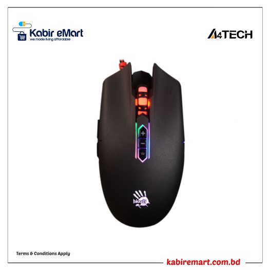A4TECH Bloody Q80 NEON X'GLIDE Gaming Mouse