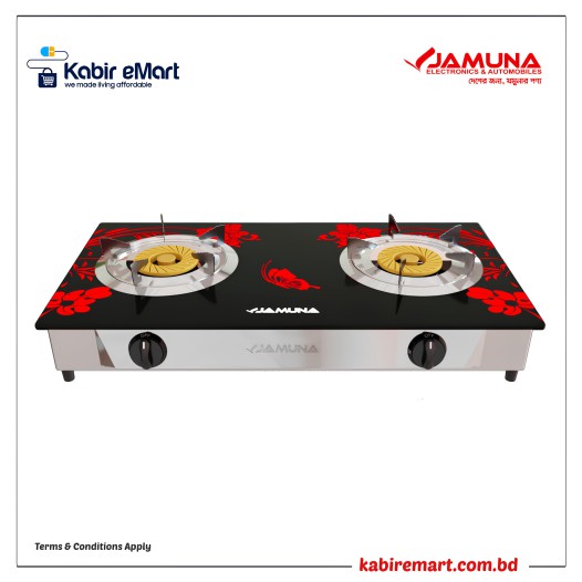 JGS-D2NG RED FLOWER Gas Stove Jamuna