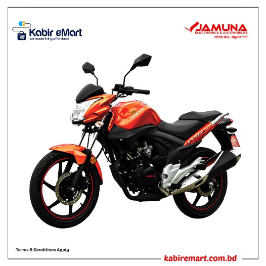MOTOR CYCLE EVO 150CC, ORANGE Jamuna