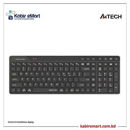 A4tech FBK27C AS Fstyler Wireless Rechargeable Keyboard