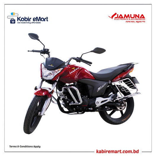 MOTOR CYCLE ZEUS 150CC, RED Jamuna