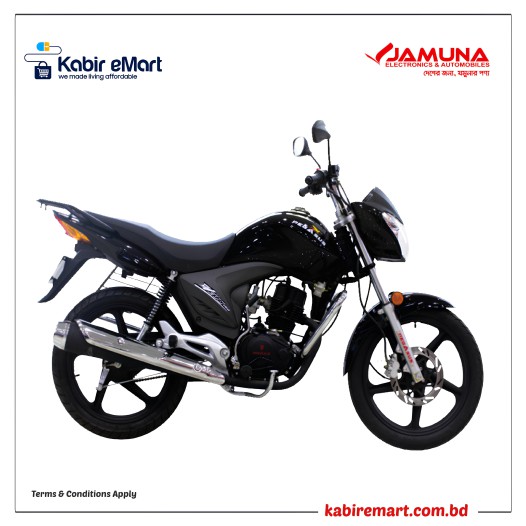 MOTOR CYCLE ZEUS 150CC, BLACK Jamuna