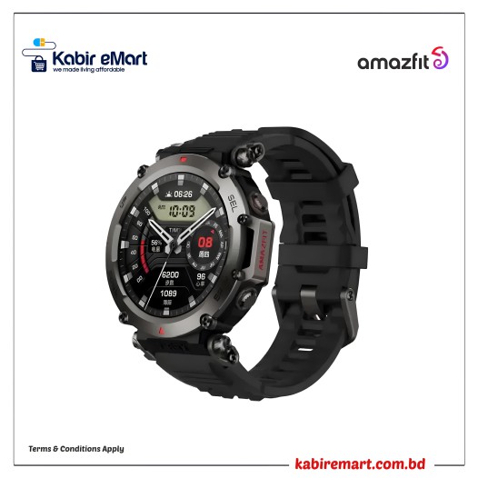 Amazfit T-Rex Ultra RUGGED AMOLED Smart Watch