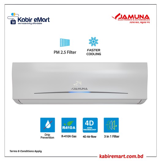 JEC-12K-1Ton Jamuna Air Conditioner