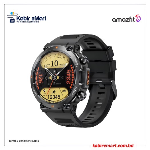 Amazfit T-Rex 2 Rugged Fitness Smart Watch