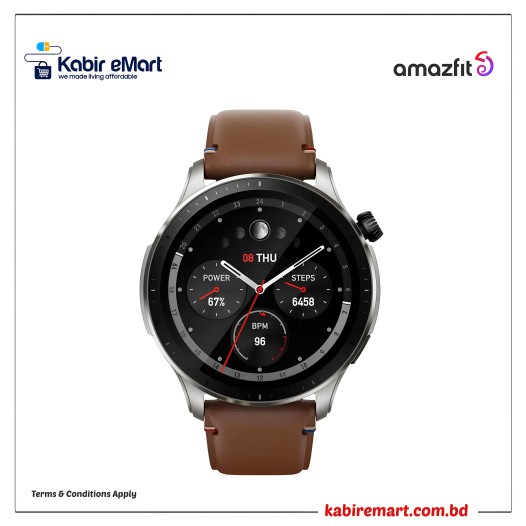Amazfit GTR 4 AMOLED Display Smartwatch