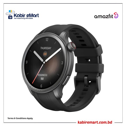 Amazfit Balance AMOLED Display Bluetooth Calling AI-Powered Fitness Smart Watch