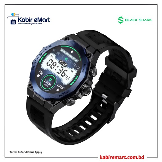 Black Shark S1 Pro 1.43" AMOLED Smart Watch With ChatGPT
