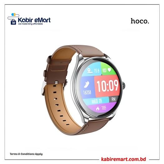Hoco Y22 AMOLED Bluetooth Calling Smart Watch