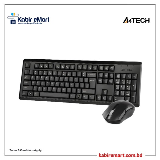 A4TECH 4200N Wireless Keyboard Mouse Combo