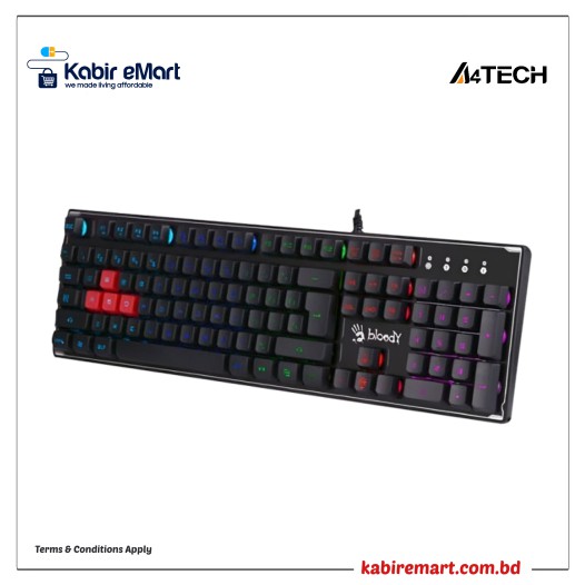 A4TECH B180R RGB Gaming Keyboard