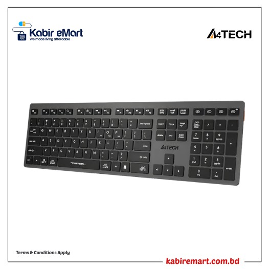 A4TECH Fstyler FBX50C Bluetooth & 2.4G Wireless keyboard