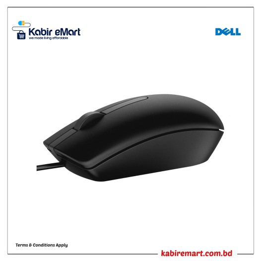 Dell Optical Mouse-MS116 Black