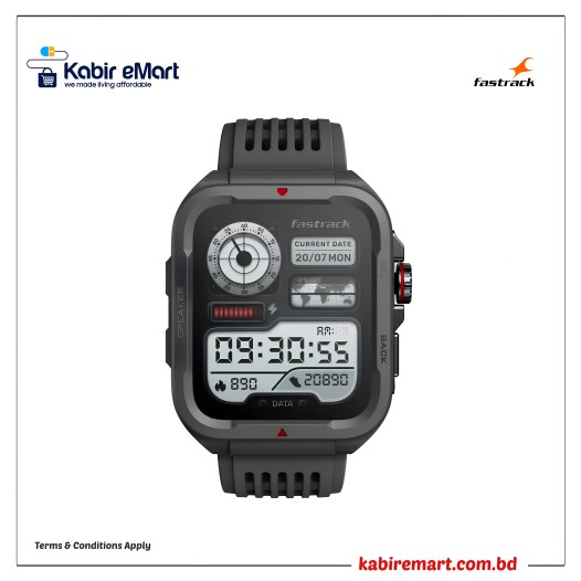 Fastrack Active Bluetooth Calling Rugged Smart Watch